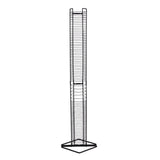 Atlantic Black Steel Traditional Metal Media Cabinet