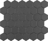 Satori Carbon Matte 12-in x 12-in Matte Porcelain Hexagon Floor and Wall Tile (0.9-sq ft/ Piece)