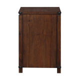 OSHOME Baton Rouge Brushed Walnut 2-Drawer 19-in File Cabinet