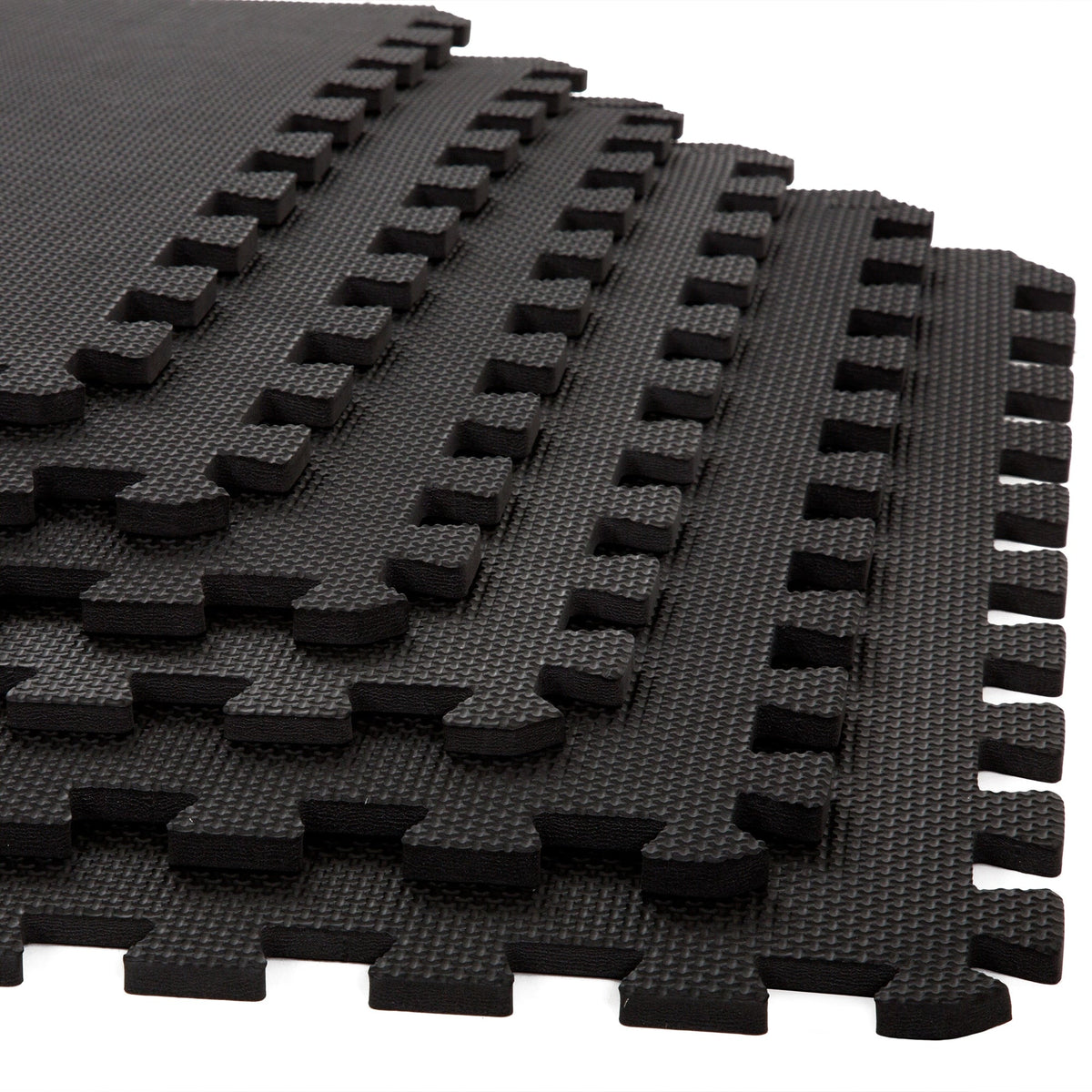 Fleming Supply 24-in W x 24-in L x 0.375-in T Interlocking Foam Gym Floor Tile (24-sq ft) (6-Pack)
