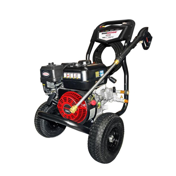 Simpson Clean Machine by SIMPSON 3400 PSI at 2.5 GPM SIMPSON Cold Water Residential Gas Pressure Washer