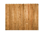 6-ft x 8-ft Cedar Dog Ear Privacy Fence Panel
