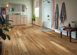 Bruce Hickory Natural hardwood flooring — installed room view