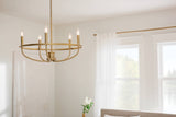 Kichler Bethel 5-Light Bronze Modern/Contemporary Chandelier