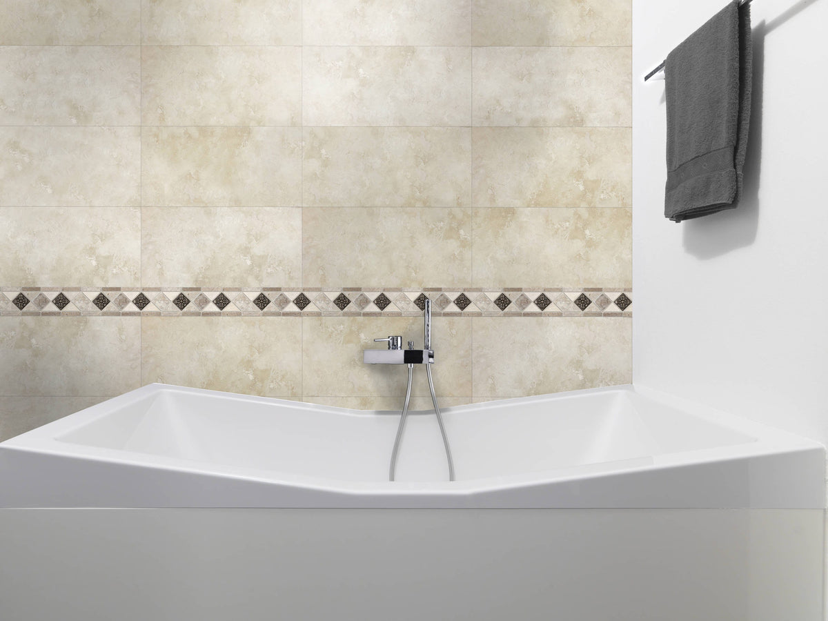 Satori Ivory 12-in x 24-in Honed and Filled Natural Stone Floor and Wall Tile (1.99-sq. ft/ Piece)