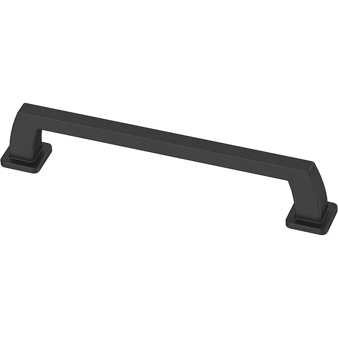 Origin21 Origin 21 Mattis (128Mm) Center to Center Matte Black Rectangular Bar Drawer Pull