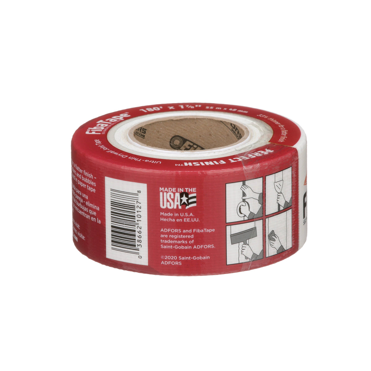 Saint-Gobain ADFORS FibaTape Perfect Finish 1.875-in x 180-ft Mesh Construction Self-adhesive Drywall Joint Tape