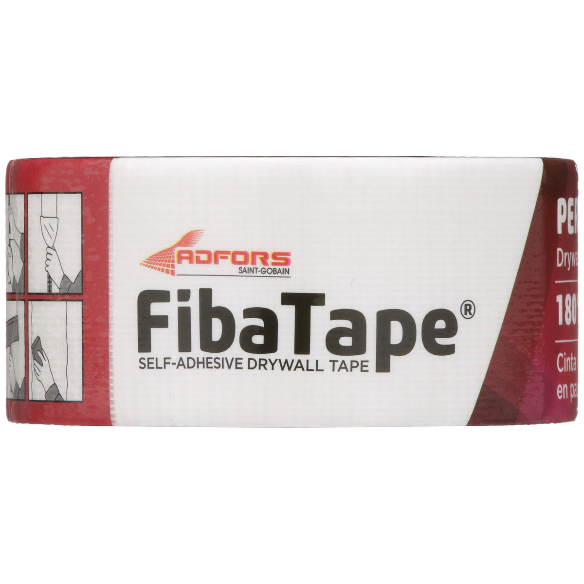Saint-Gobain ADFORS FibaTape Perfect Finish 1.875-in x 180-ft Mesh Construction Self-adhesive Drywall Joint Tape