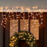 GE ConstantON 200-Count Constant White Mini Incandescent Plug-In Christmas Icicle Lights