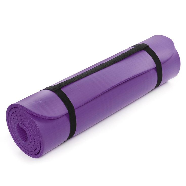 72x24'' Non-Slip Large Thick Foam Floor Exercise Yoga Mat NBR Pilates Home Gym Physio Fitness