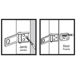 4-1/2 in. Zinc-Plated Latch Post Safety Hasp