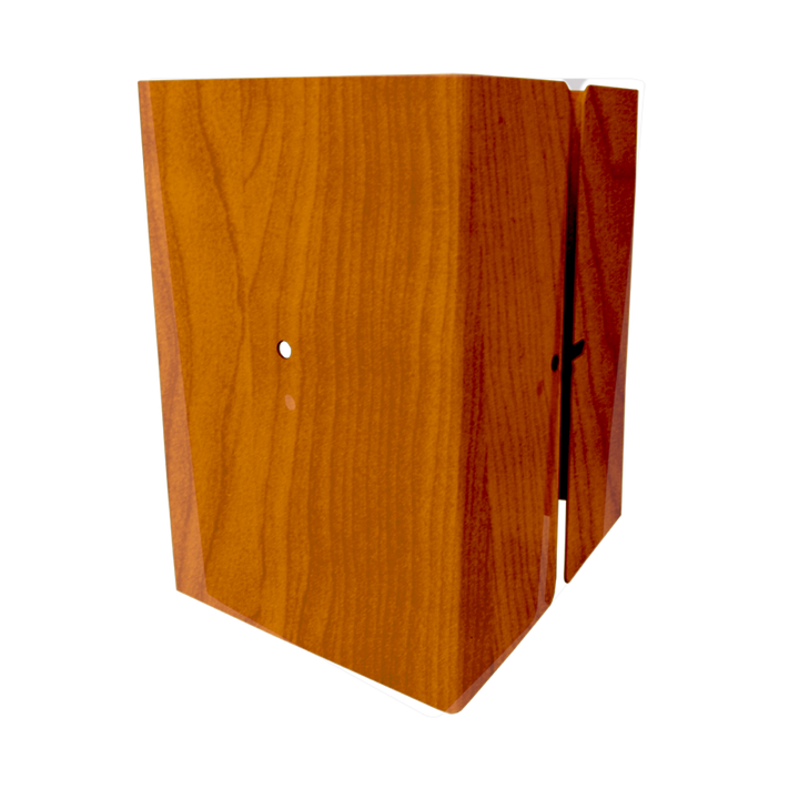Fence Armor Pro Protection Post Guard 3.5-in Powder Coated Decoral Textured Redwood Galvanized Steel Bracket For Multiple Fence Types