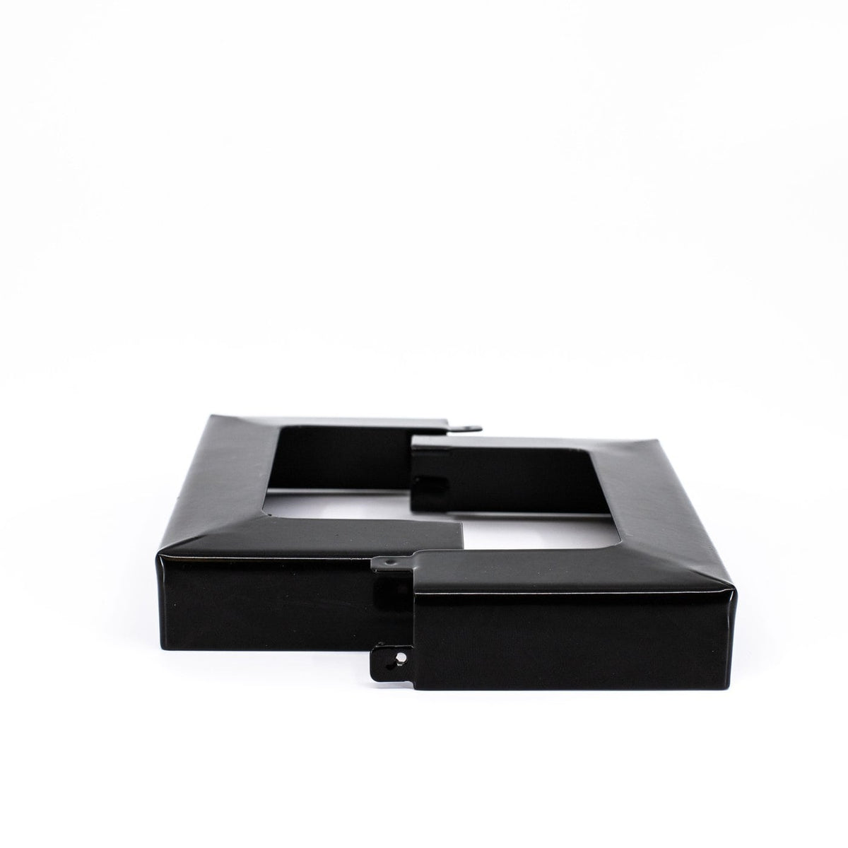TITAN BUILDING PRODUCTS 5-1/2-in x 5-1/2-in Black Painted Galvanized Steel Deck Post Base Trim