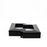 TITAN BUILDING PRODUCTS 5-1/2-in x 5-1/2-in Black Painted Galvanized Steel Deck Post Base Trim