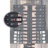 CH 15 Amp 1-Pole Self Test Ground Fault Circuit Breaker with Trip Flag - Super Arbor