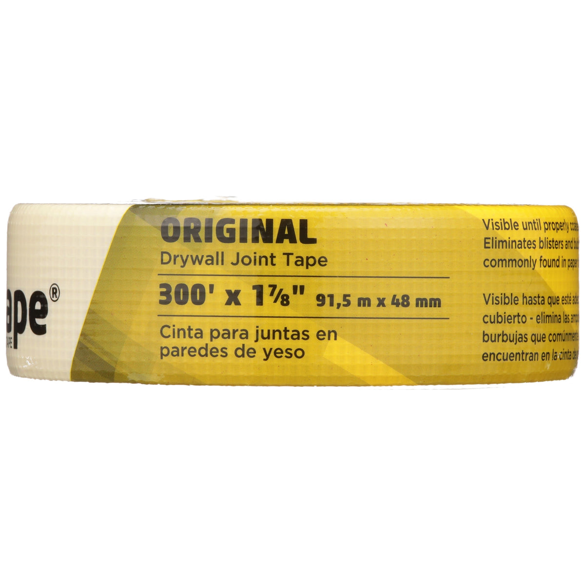 Saint-Gobain ADFORS FibaTape Standard Yellow 1.875-in x 300-ft Mesh Construction Self-adhesive Drywall Joint Tape