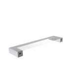 Amerock Monument 5-1/16-in Center to Center Polished Chrome Rectangular Bar Drawer Pulls