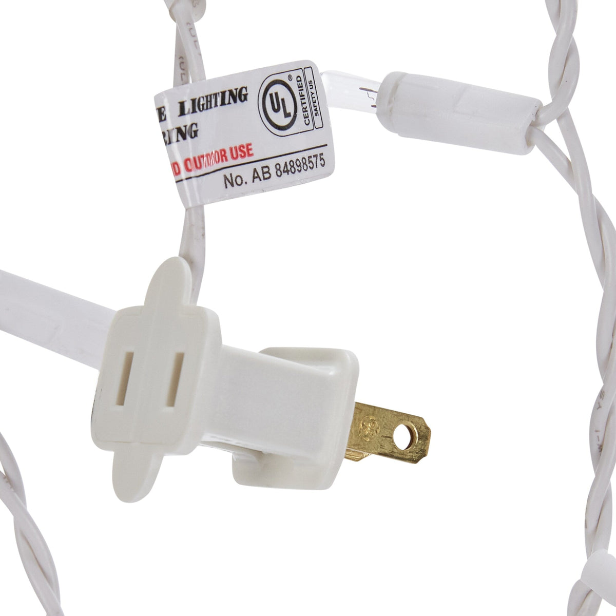 GE ConstantON 200-Count Constant White Mini Incandescent Plug-In Christmas Icicle Lights