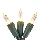 GE StayBright 50-Count 12.2-ft Warm White LED Plug-In Christmas String Lights