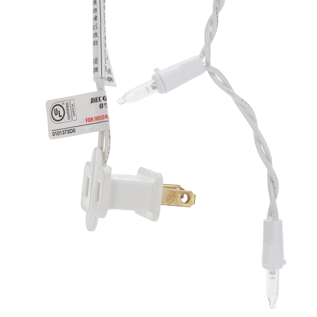 GE StayBright 300-Count Constant White Mini LED Plug-In Christmas Icicle Lights