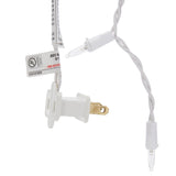 GE StayBright 300-Count Constant White Mini LED Plug-In Christmas Icicle Lights
