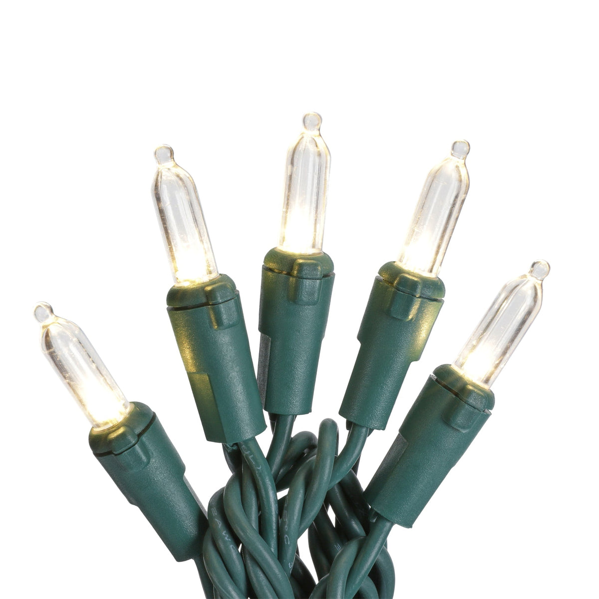 GE StayBright 300-Count 74.5-ft Warm White LED Plug-In Christmas String Lights