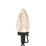 GE StayBright 50-Count 24.5-ft Sparkling Warm White LED Plug-In Christmas String Lights