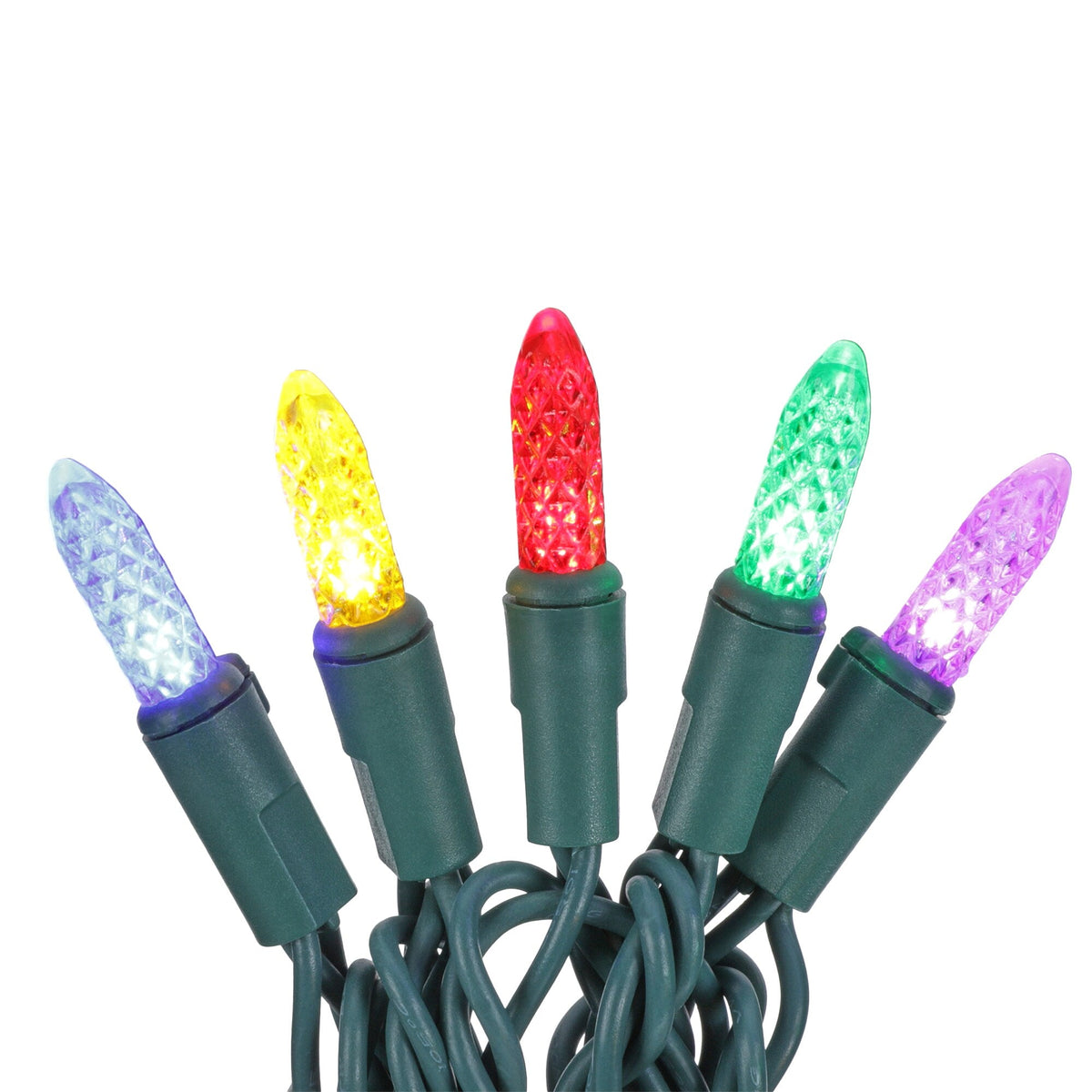 GE Energy Smart 150-Count 49.6-ft Multicolor LED Plug-In Christmas String Lights