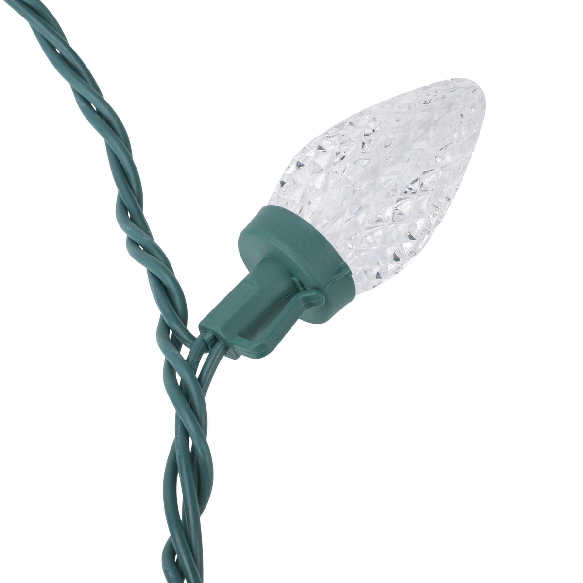 GE Energy Smart 100-Count 66-ft Warm White LED C9 Plug-In Christmas String Lights