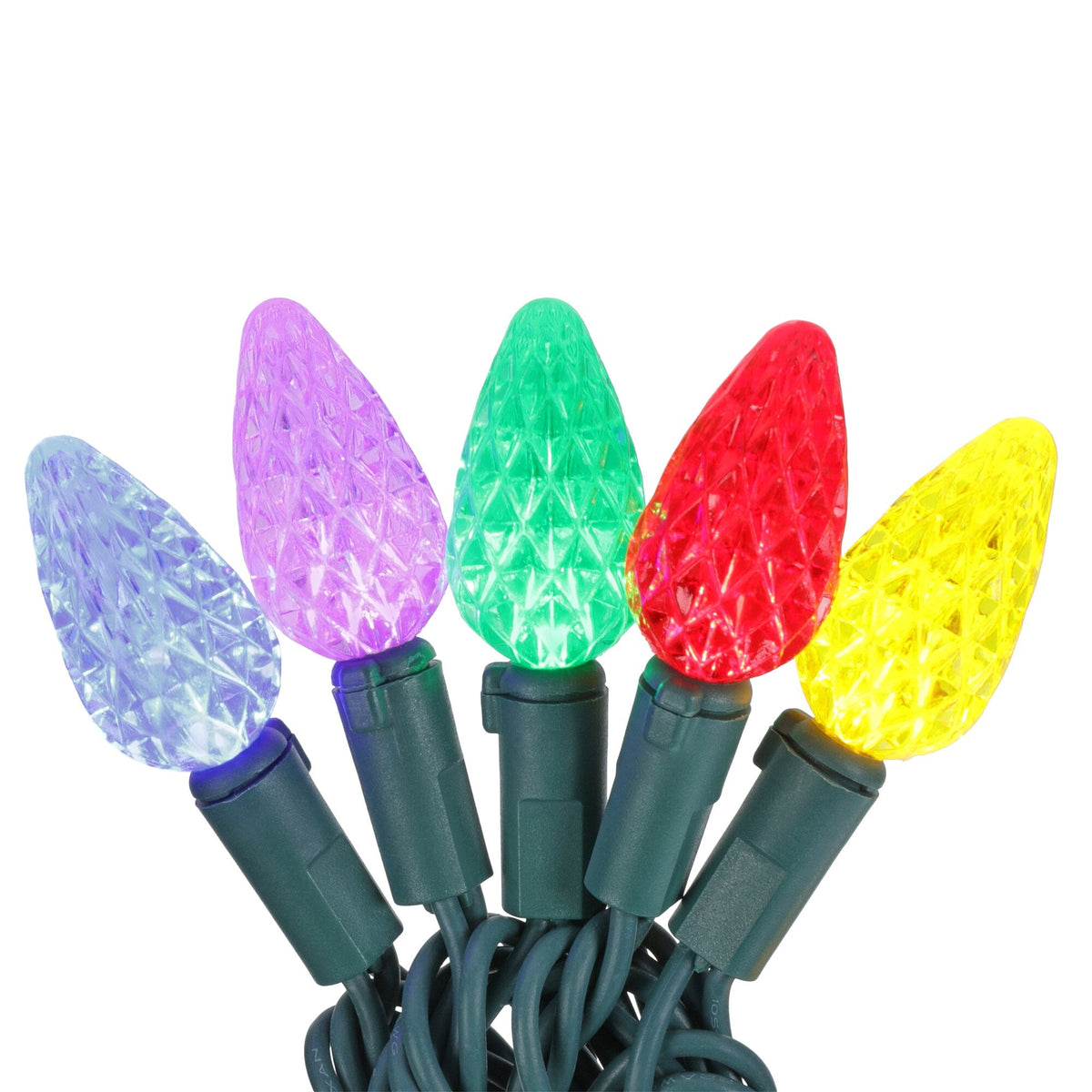 GE Energy Smart 150-Count 49.6-ft Multicolor LED Plug-In Christmas String Lights