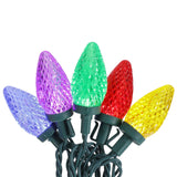 GE Energy Smart 100-Count 66-ft Multicolor C9 LED Plug-In Christmas String Lights