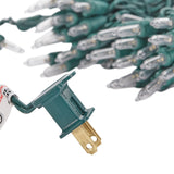 GE StayBright 100-Count 24.7-ft Warm White LED Plug-In Christmas String Lights