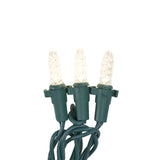 GE StayBright 5-ft x 4-ft Sparkling (Random) White LED 100-Count Mini Plug-In Christmas Net Lights