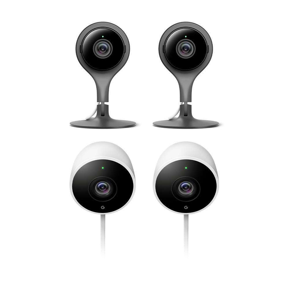 Nest Cam Indoor Security Camera and Google Nest Cam Outdoor Security Camera - Super Arbor
