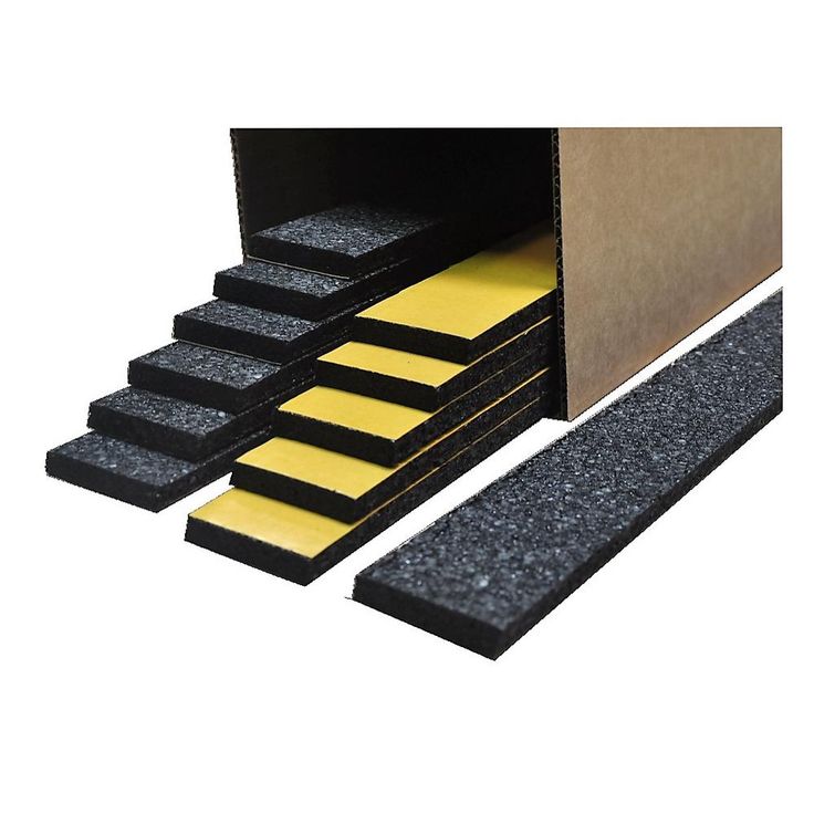 ThermoSoft ThermoStrips 2 ft. x 2 in. x 3/8 in. Self-Leveling Cement Perimeter Barrier Edge Strips with Self-Adhesive (12 strips)