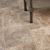 Armstrong Flooring Pickwick Landing II 12-ft W Cut-to-Length Blencoe Falls Gray Brown Stone Look Low-Gloss Finish Sheet Vinyl