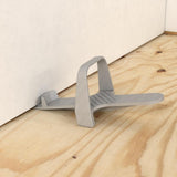 Bon Tool 12-inch Aluminum Drywall Lift with Foot Lifter - Silver, Easy to Control, Self-Righting Design