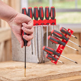 Project Source Screwdriver 12-Piece Rubber Handle Screwdriver Set