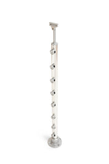 DOLLE Prova 6-ft x 36-in Brushed Aluminum Deck Rail Kit