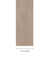 allen + roth European white oak Smokey is an Oak wood floor with gray, a wire brushed texture, and a low-gloss finish that highlights the wood’s natural variation hardwood flooring — view 9