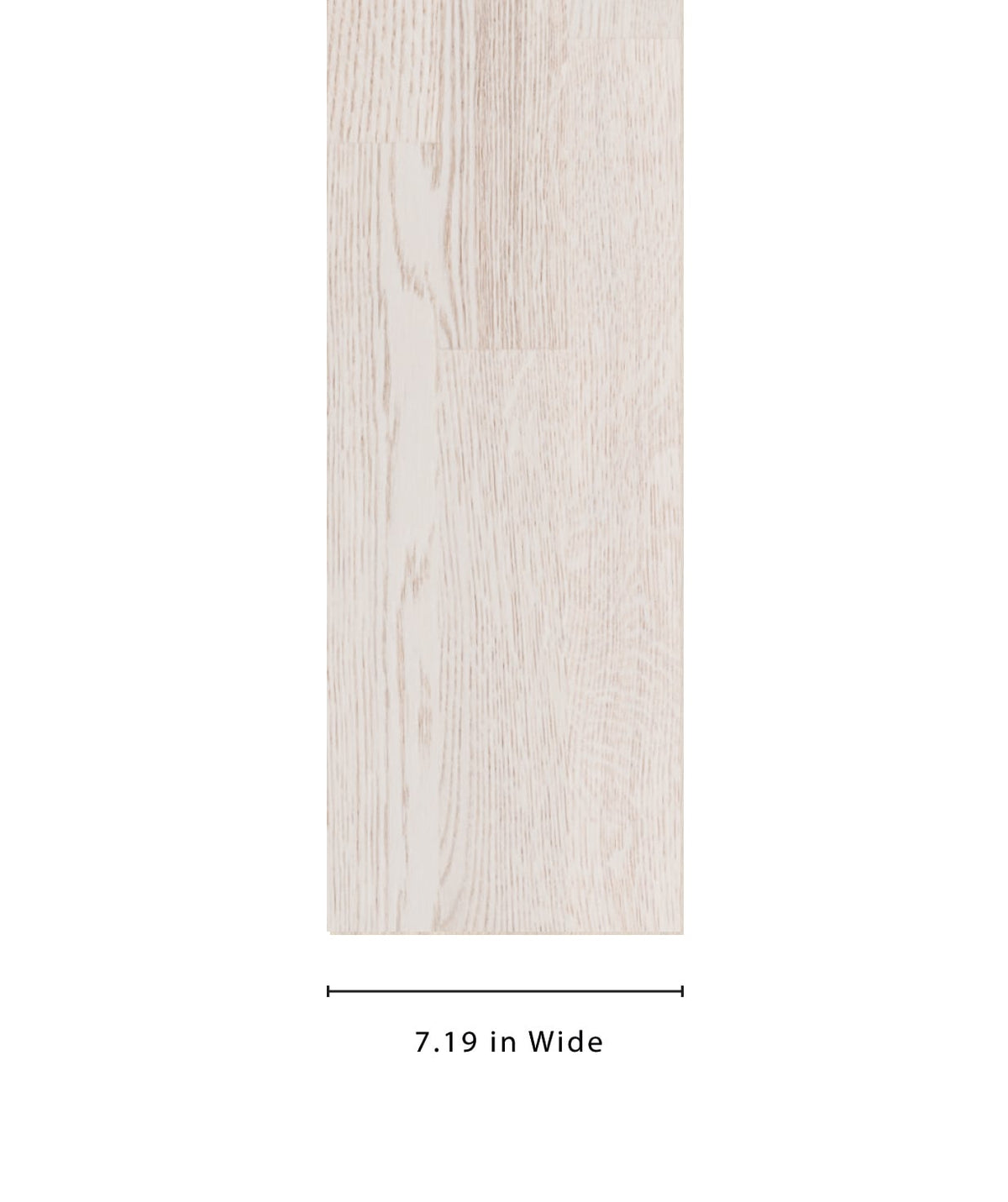 allen + roth European white oak Frosty is an Oak wood floor with brown, a wire brushed texture, and a low-gloss finish that highlights the wood’s natural variation hardwood flooring — view 9