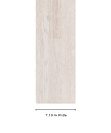 allen + roth European white oak Frosty is an Oak wood floor with brown, a wire brushed texture, and a low-gloss finish that highlights the wood’s natural variation hardwood flooring — view 9