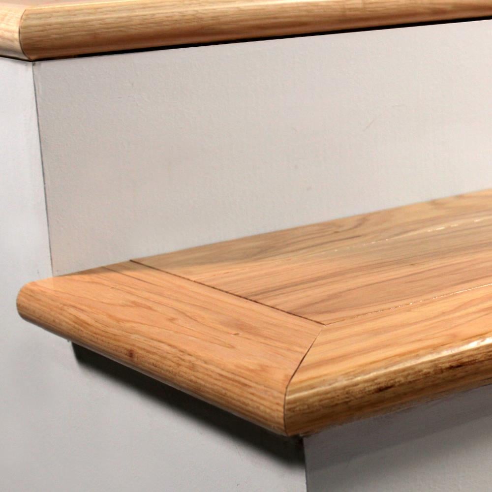 Flexco Solid Wood Stair Nose 2.75-in x 78-in Midnight Prefinished Maple Stair Nosing