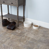 Armstrong Flooring Pickwick Landing II 12-ft W Cut-to-Length Blencoe Falls Gray Brown Stone Look Low-Gloss Finish Sheet Vinyl