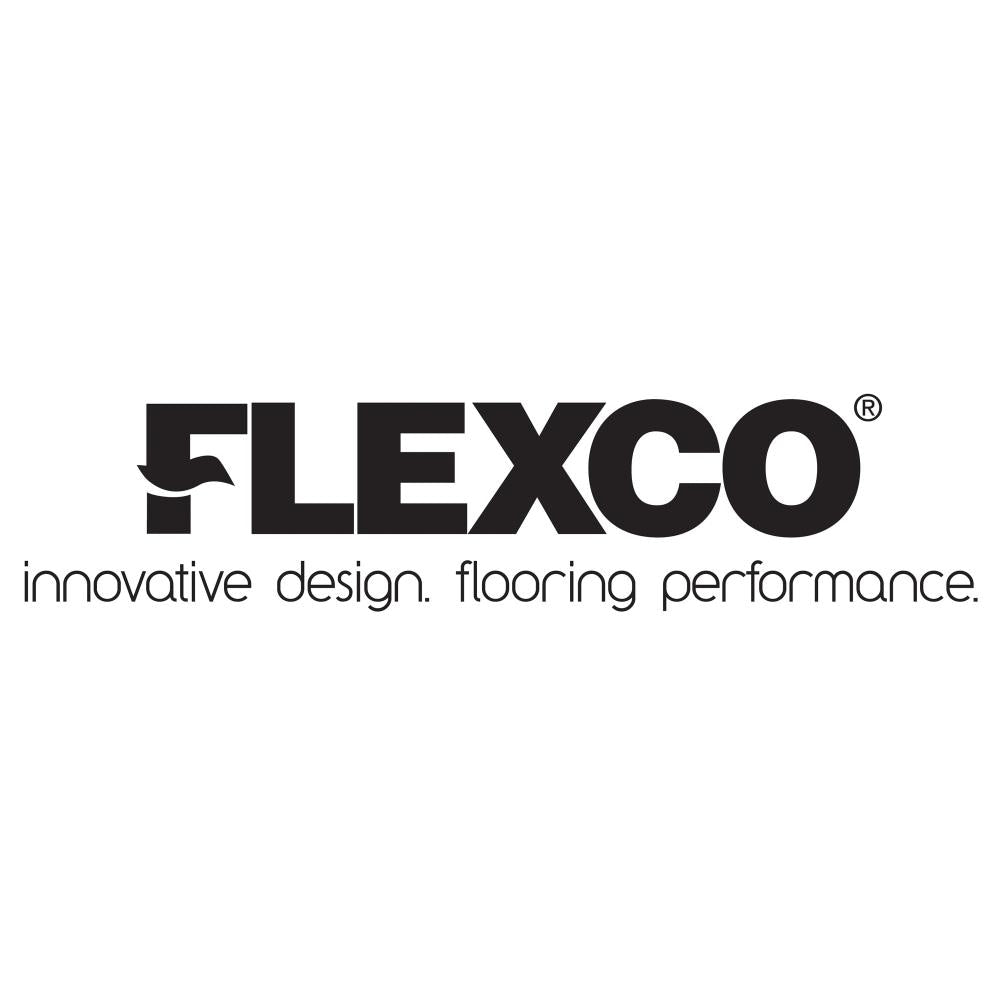 Flexco RBT Tile 18-in x 18-in Taupe Glue (Adhesive) Vinyl Tile