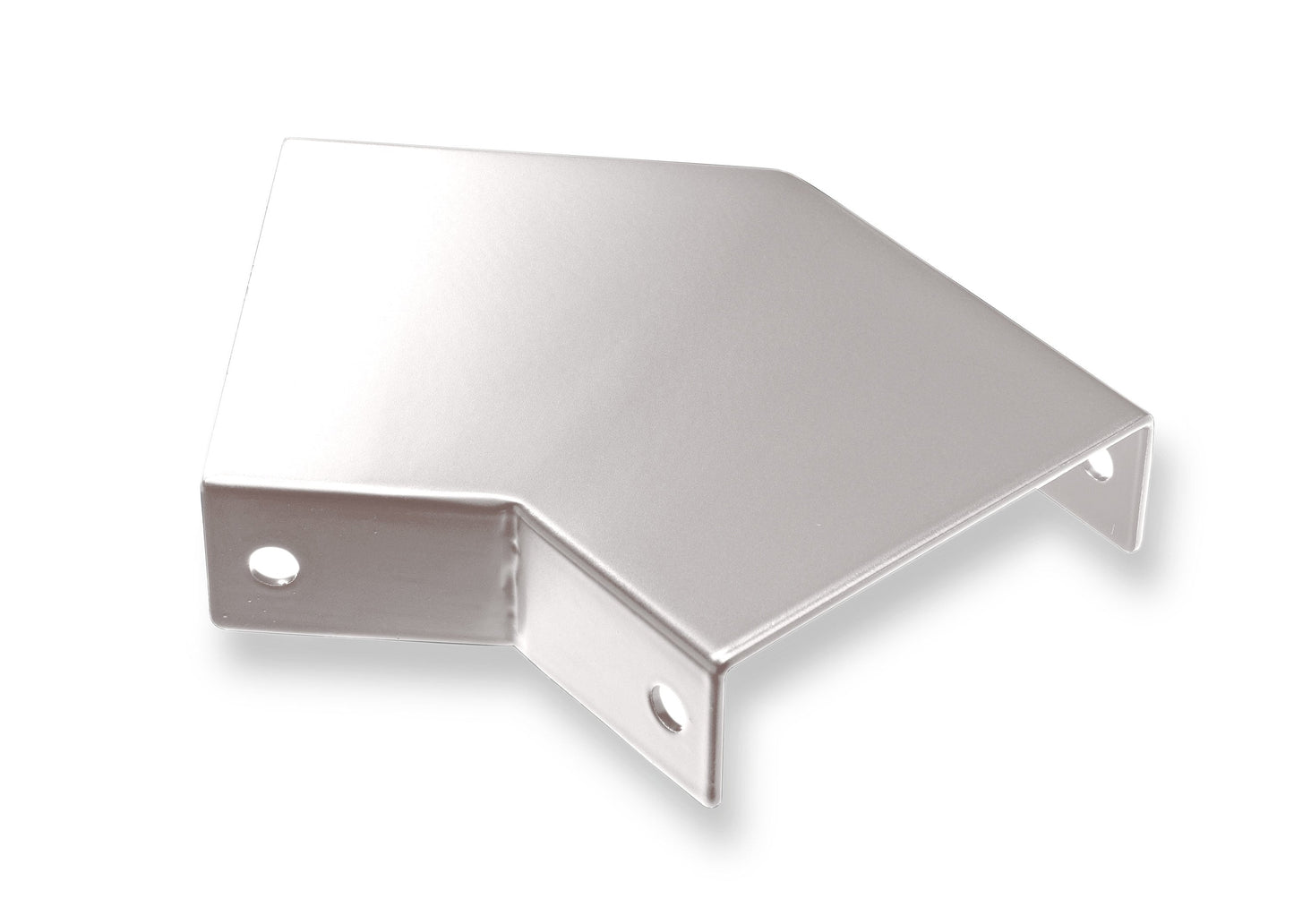 CityPost CP White Rail Bracket for Decking, Porches, and Deck Stairs - Easy Install, Painted Galvanized Steel, 3-in x 6-in (1 Pack)