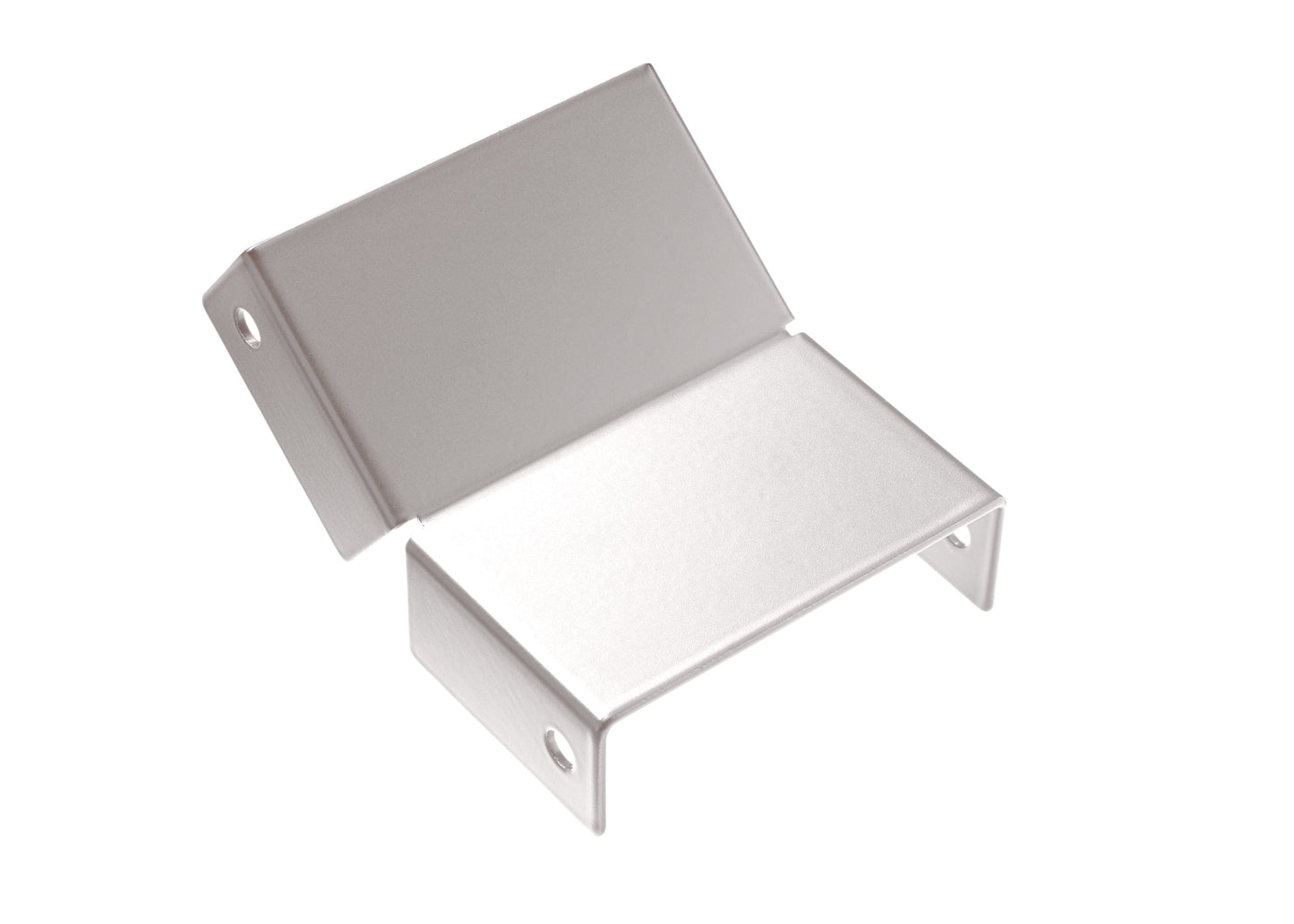 CityPost CP White Painted Galvanized Steel Rail Bracket - 3-in x 6-in - Deck Connectors for Decking, Porches, and Deck Stairs