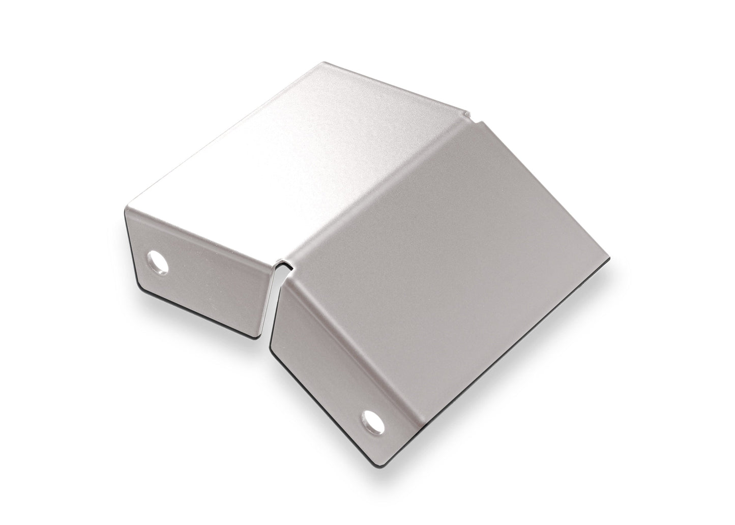 CityPost CP White Painted Galvanized Steel Rail Bracket - 3-in x 6-in - Deck Connectors for Decking, Porches, and Deck Stairs