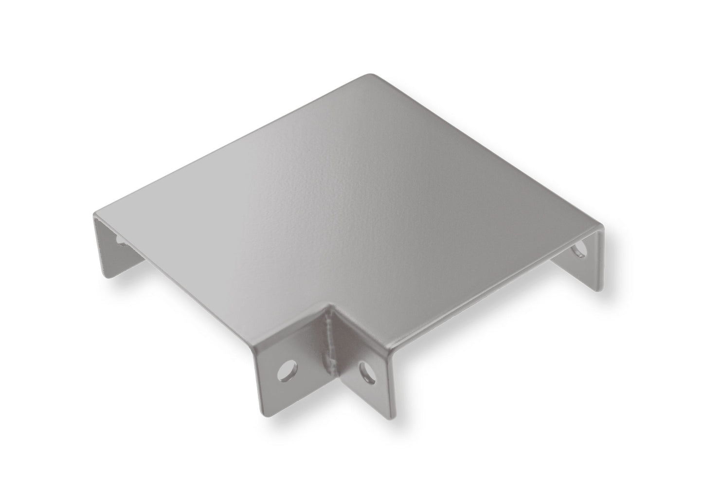 CityPost CP Grey Rail Bracket for Decking, Porches, and Deck Stairs - Easy Install, Painted Galvanized Steel, 3-in x 6-in - 1 Pack