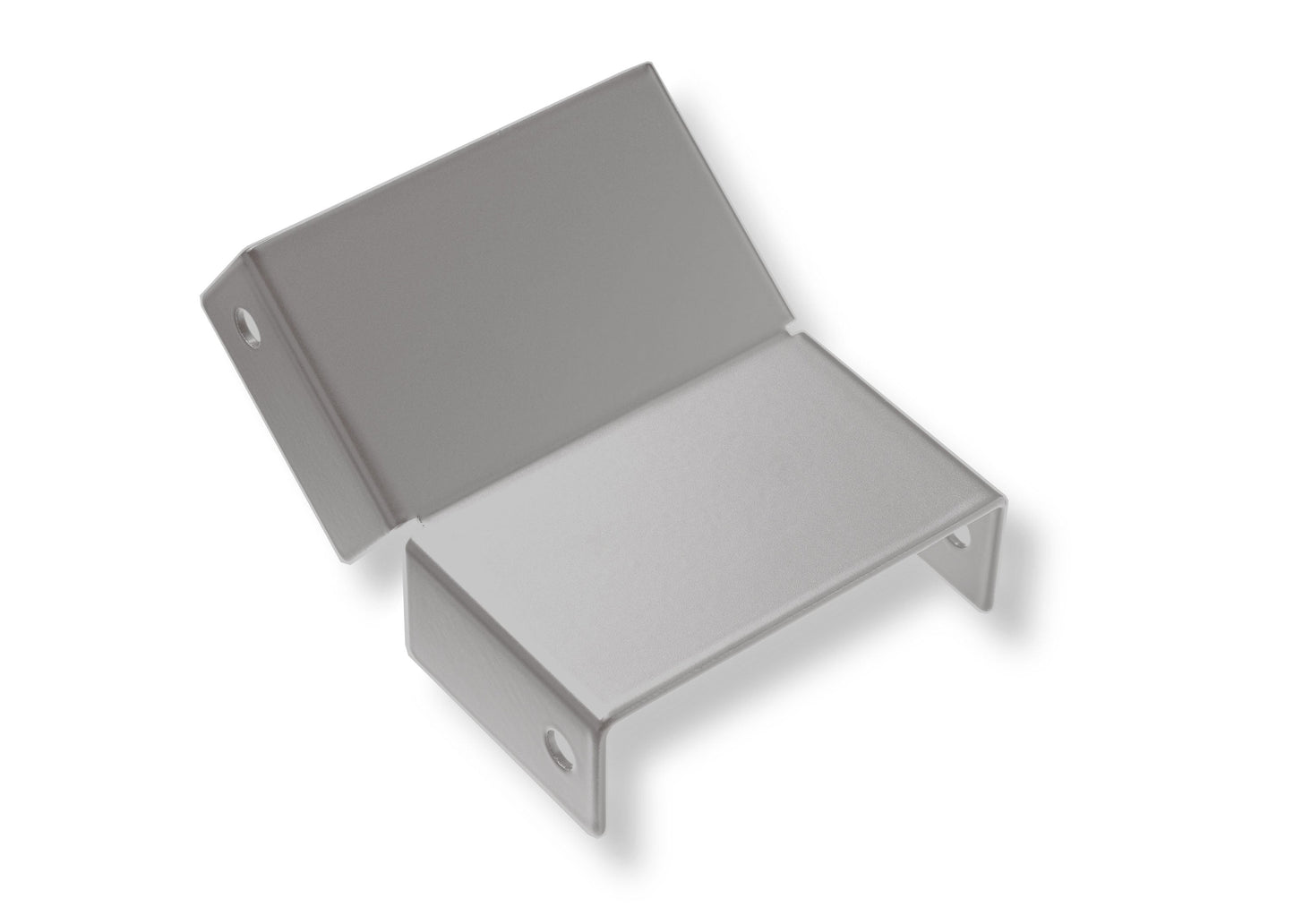 CityPost CP Gray Rail Bracket for Decking, Porches, and Deck Stairs - 3-in x 6-in - Galvanized Steel - Cable Railing Compatible